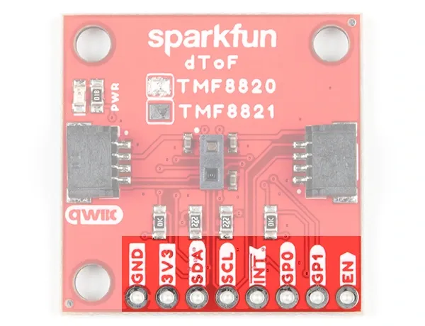 SparkFun_Qwiic_dToF_Imager-TMF8820_TMF8821_Distance_Sensor_Breakout_Pins.webp