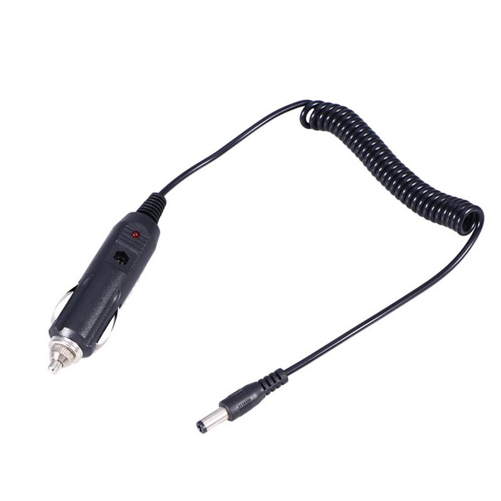 Charger For Car Dc 12v With 5.5mm x 2.1mm Plug 1.5m