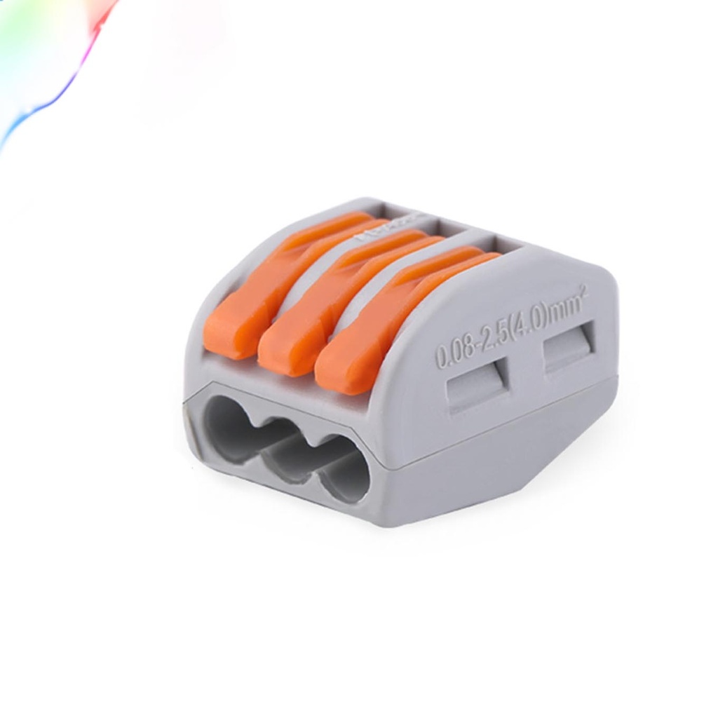 Connector Pct-213 Wire Conductor 3 Terminals Block