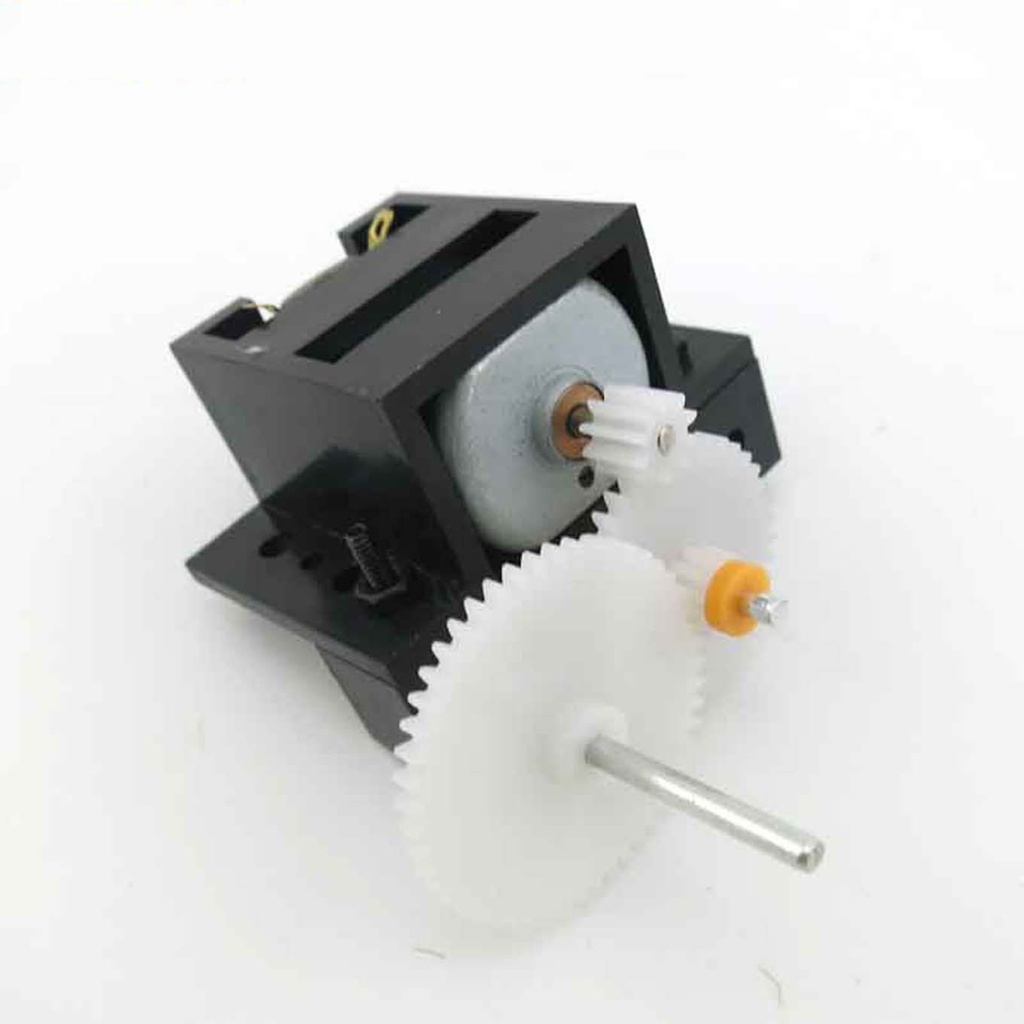 Motor DC Geared C1A 750 Rpm 3V-6V with Reduction Box