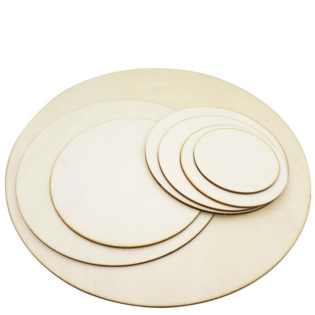 Prototyping Materials 40cm x 3mm Round Wood Layer (Per Piece)