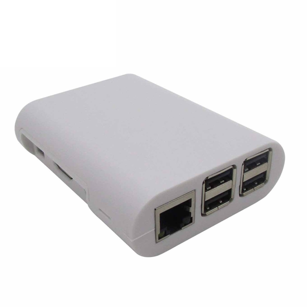 Raspberry Pi 3 Model B Case Enclosure White Without Fan