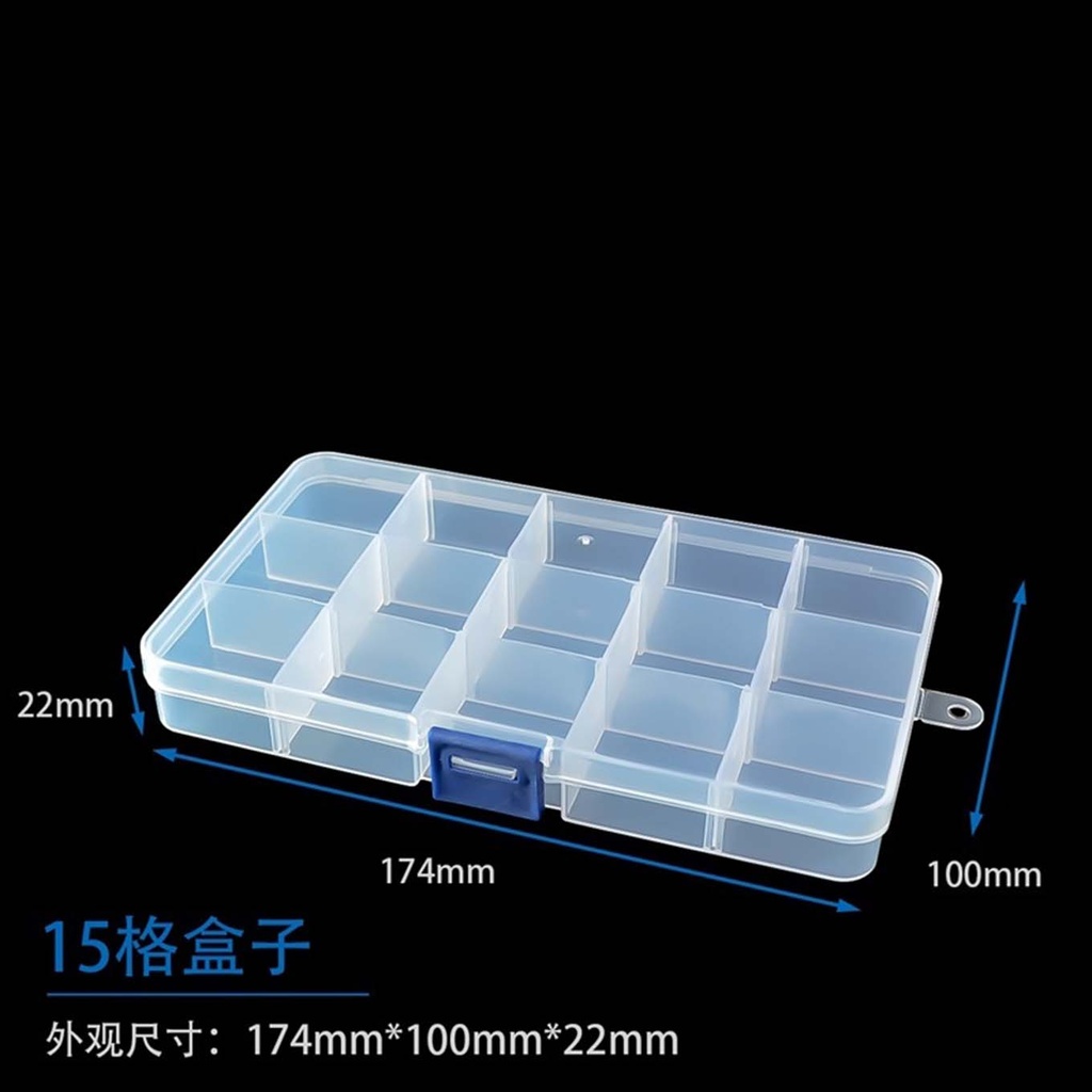 Storage Box 15 Grid Empty Box