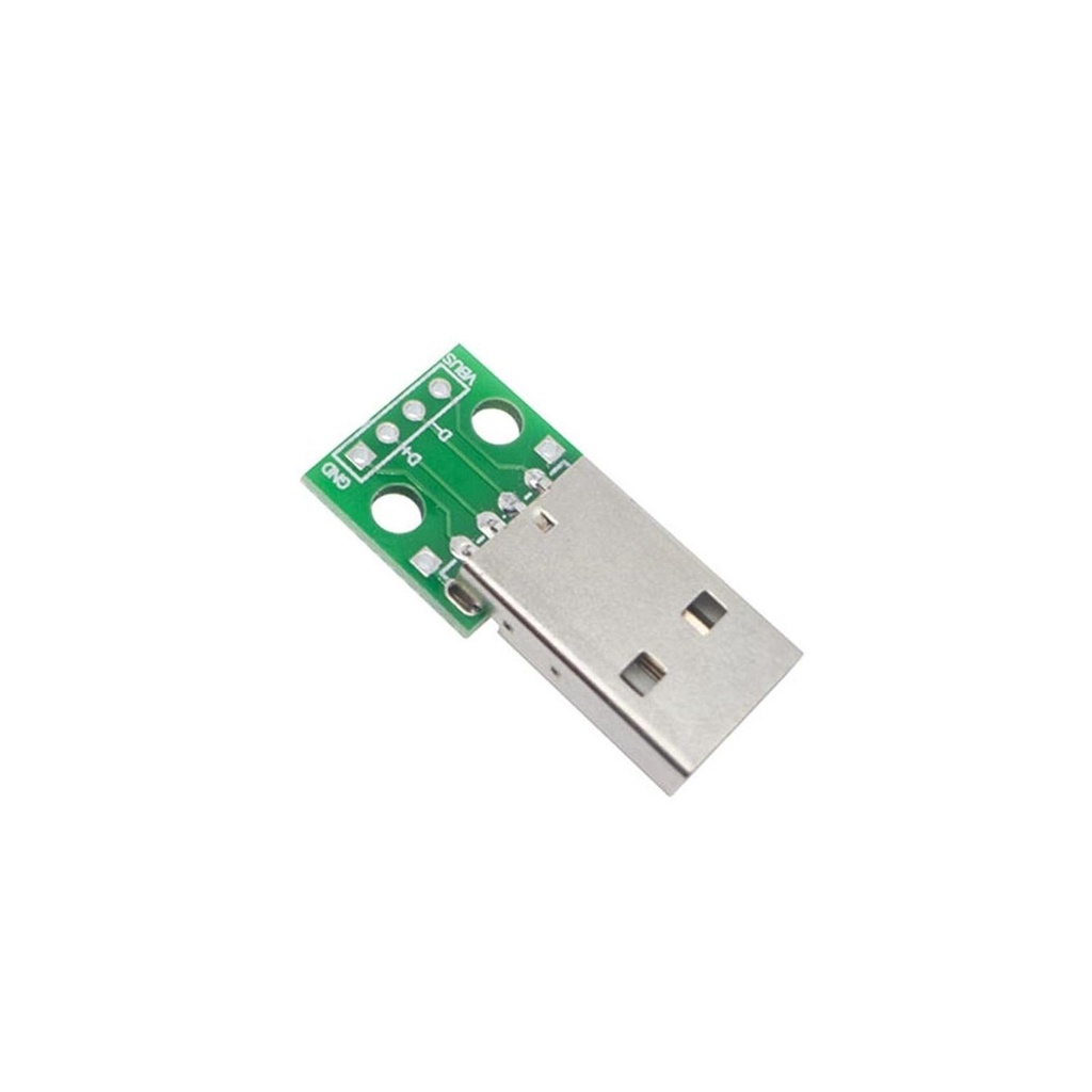 Adapter USB male Type-A TO 4 Pins DIP Breakout