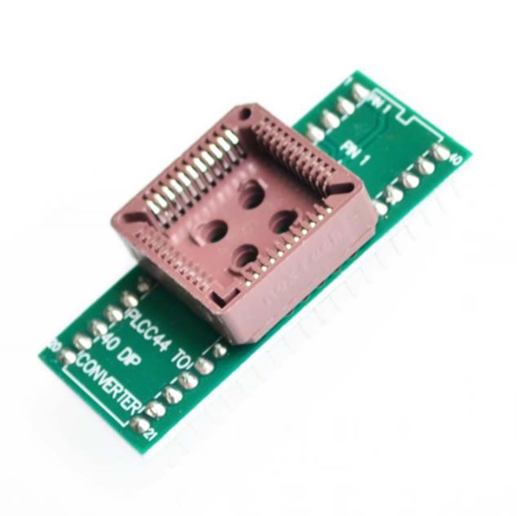 Adapter For Programmer Socket Plcc44 To Dip40 Ez