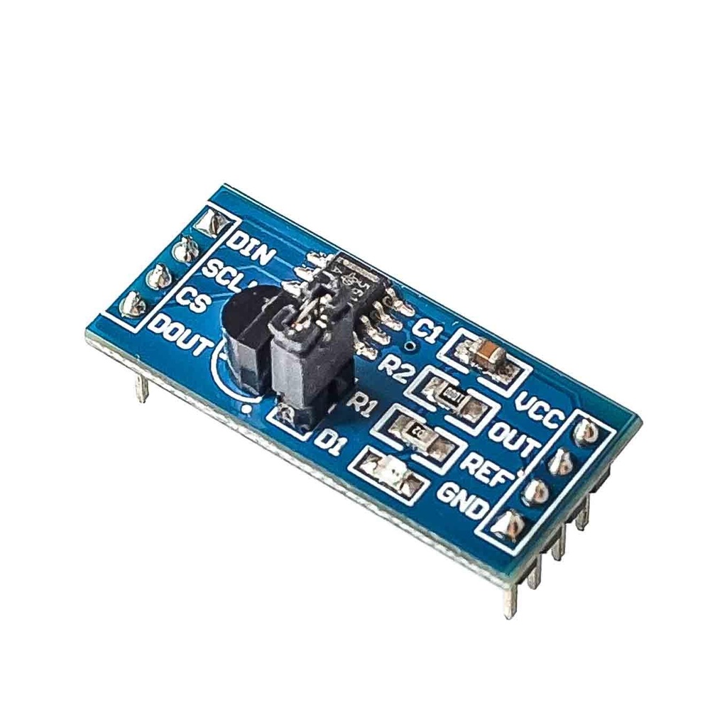 [99189077] DAC Digital To Analog TLC5615 10-Bit Serial Module