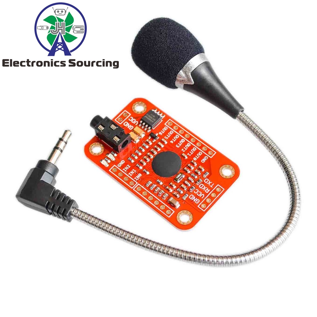 Audio Voice Recognition Module V3 (7 voice commands) Red