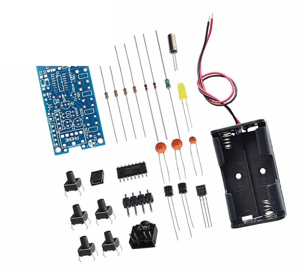 FM Radio Station Stereo Receiver Module 76mhz-108mhz (Not Soldered)