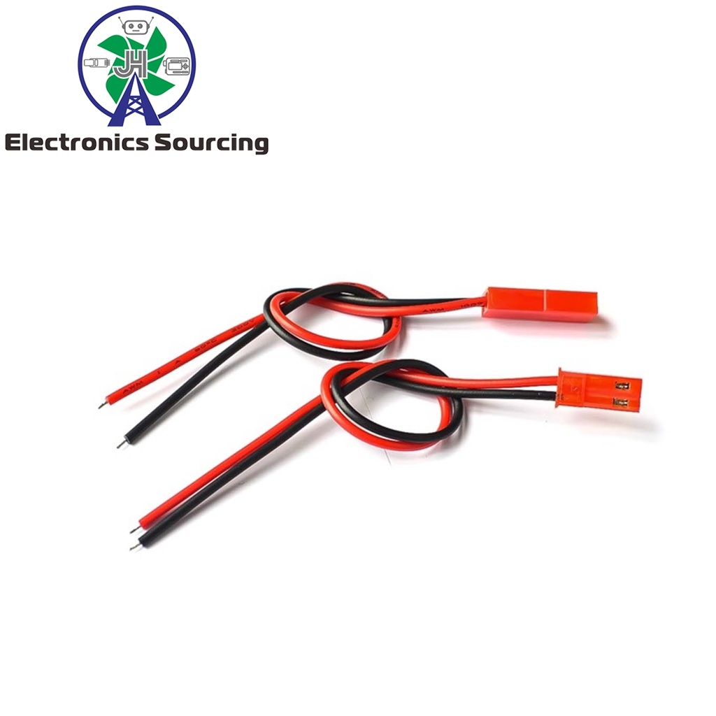 Dupont Connector Terminal 2 Pin Female JST For LED by piece