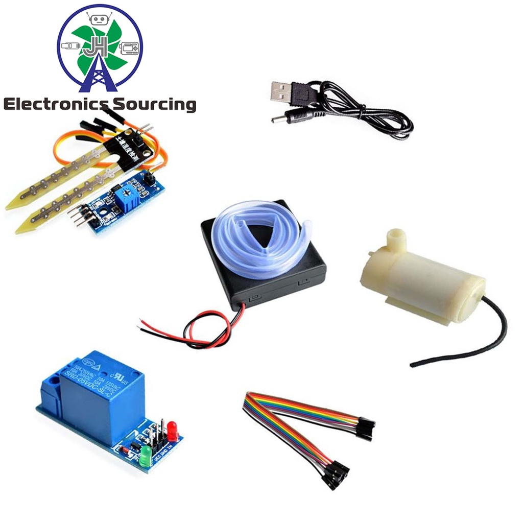 Soil Moisture Automatic Watering And Irrigation System DIY KIT