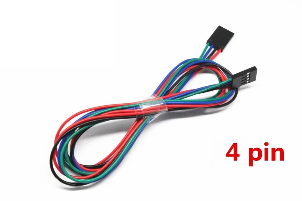 3D Printer Accessories Female To Female Dupont Cable 70cm 4pin