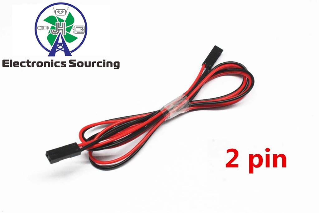 3D Printer Accessories Female To Female Dupont Cable 70cm 2pin