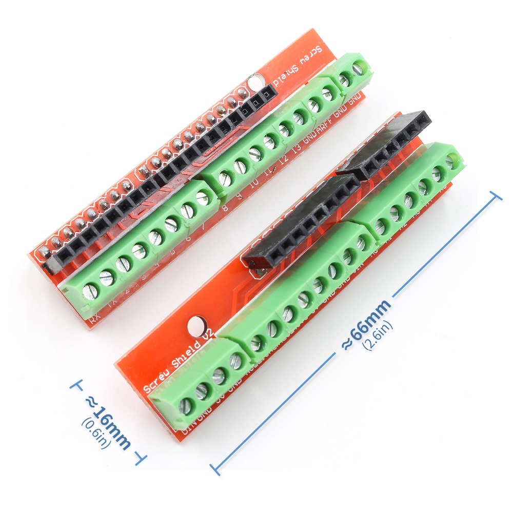 Expansion Board Screw Study Terminal Shield V2