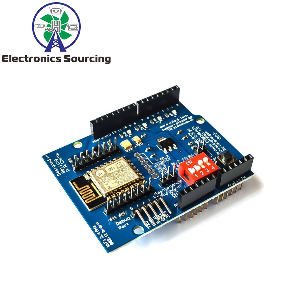 ESP8266 Expansion Shield Module (Shiald)