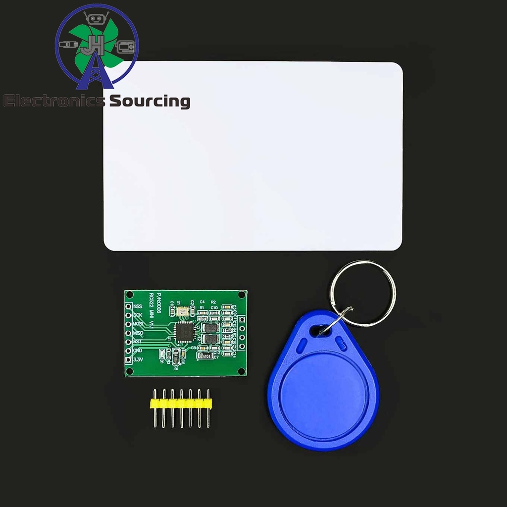 RFID Kit RFID Rc522 13.56mhz Module Card Reader Sensor SPI Interface Rf Ultra-small Green