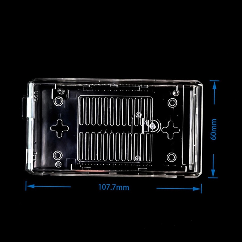 [99189325] Acrylic Shell Enclosure Protective Box MEGA2560 Black