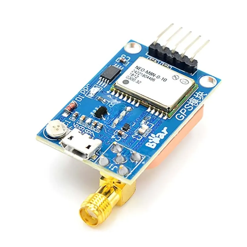 [99189375] GPS Ublox NEO-8M Module with Ceramic Antenna on Board and SAM Interface