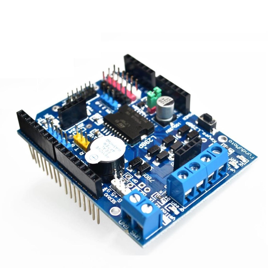 Motor Driver Module L298p Pwm Speed Controller Dual High-power H-bridge With Bluetooth Interface