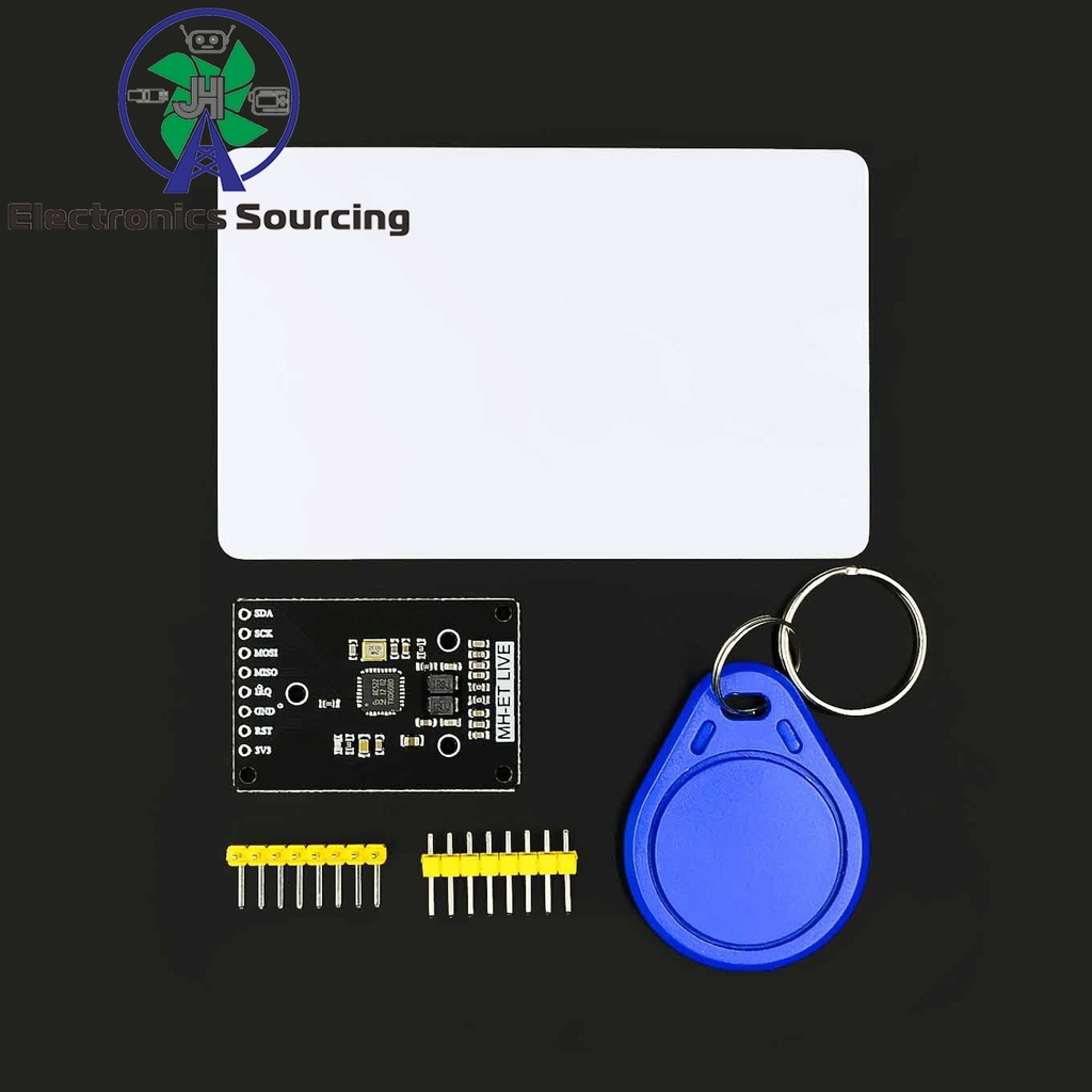 RFID Kit Mfrc-522 Rc522 RFID Card Module Black