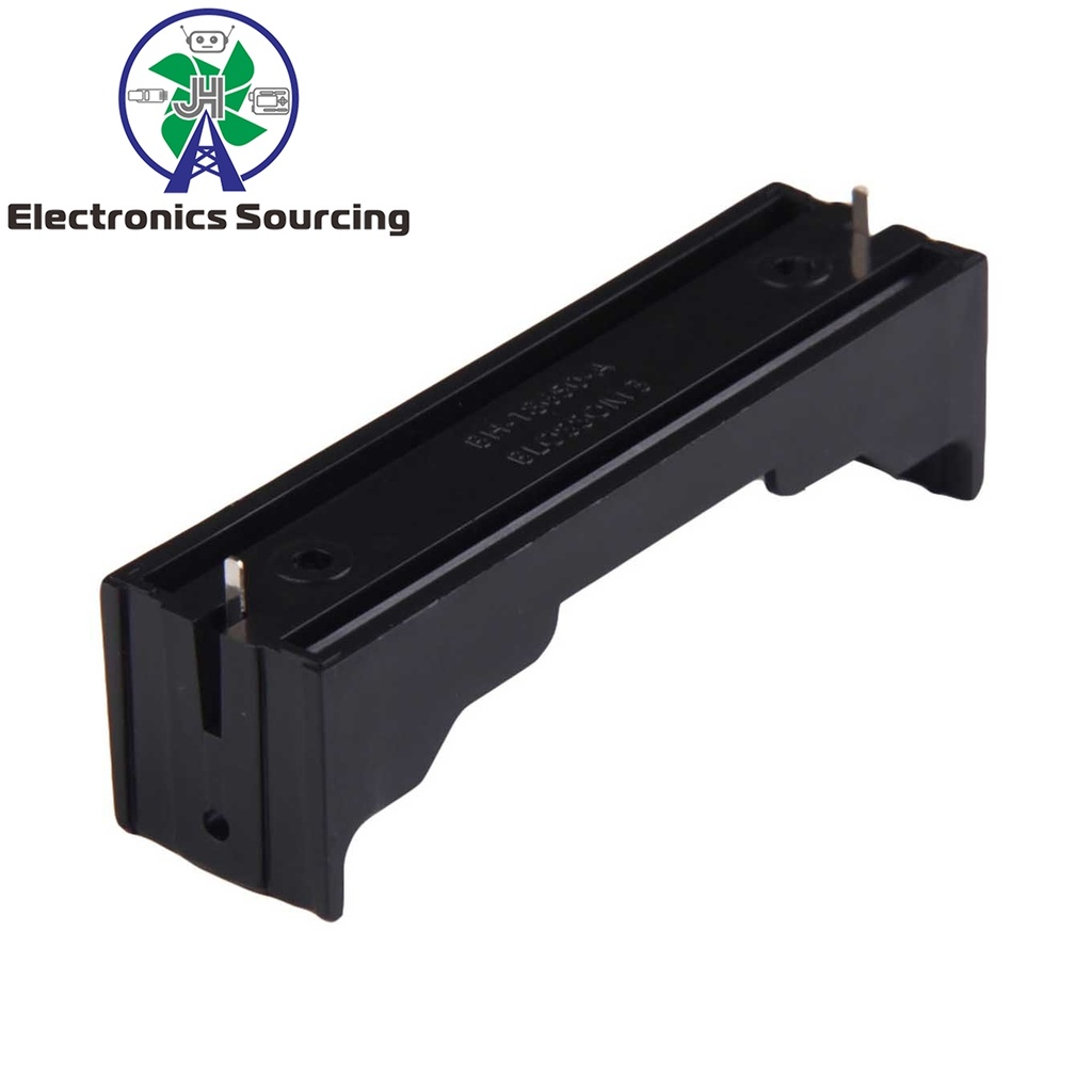 Battery Holder 18650 Case 1 Channel Box With Wires