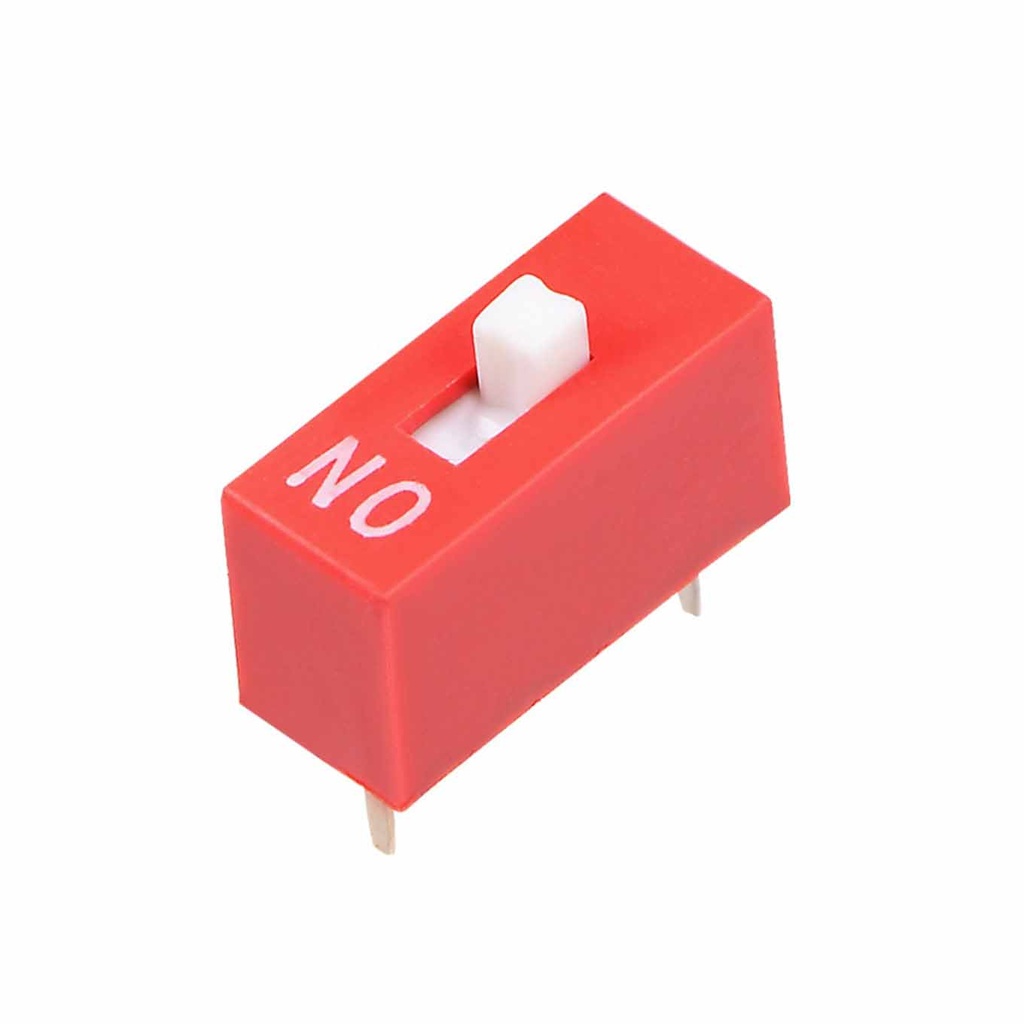 Switch Dip 2.54mm Red Slip Type