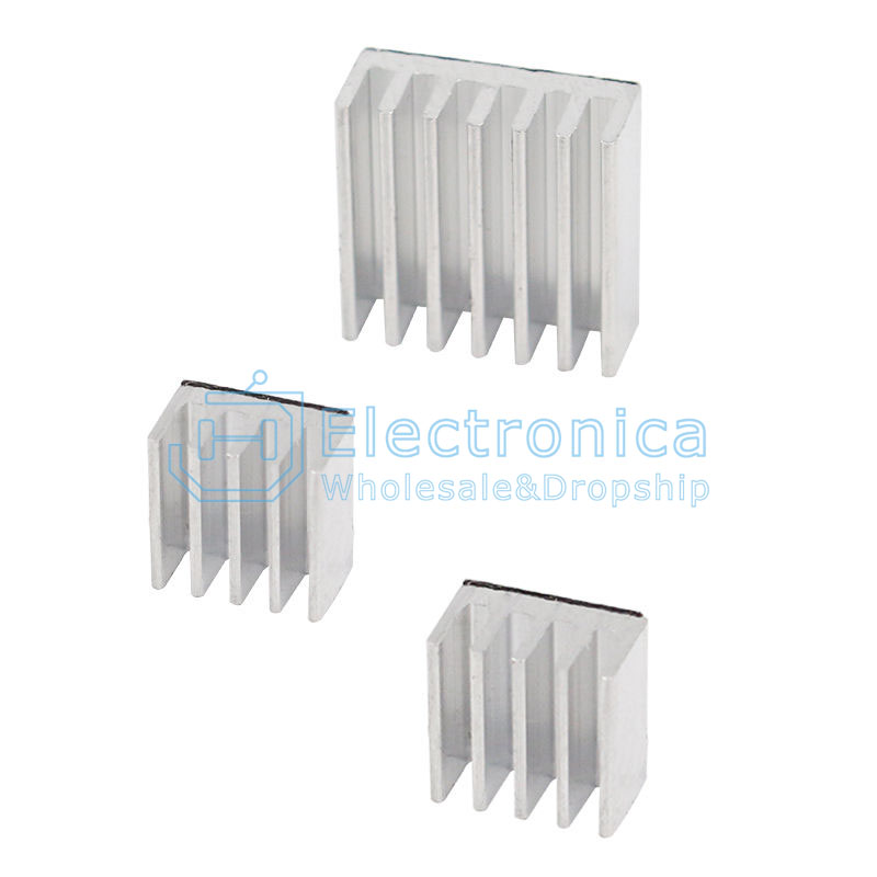 Aluminum Heat Sinks for Raspberry Pi 3
