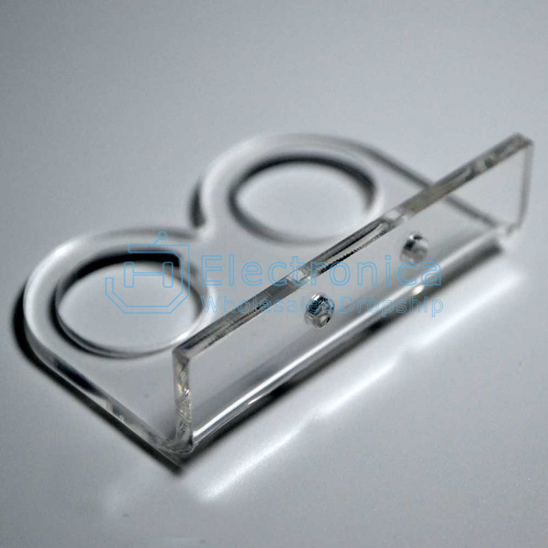 Bracket for Ultrasonic HC-SR04 Distance Sensor Transparent