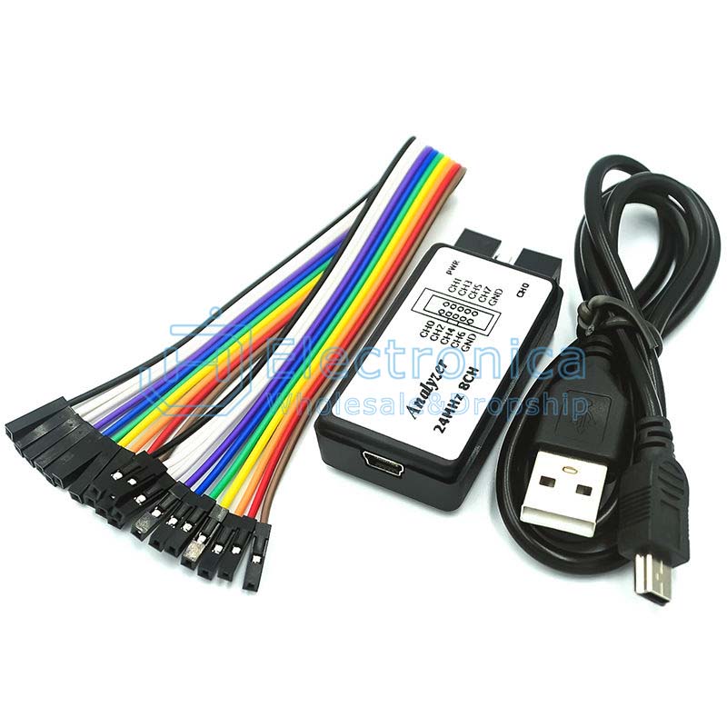 Logic Analyzer Debugger 8 Channel 24MHz