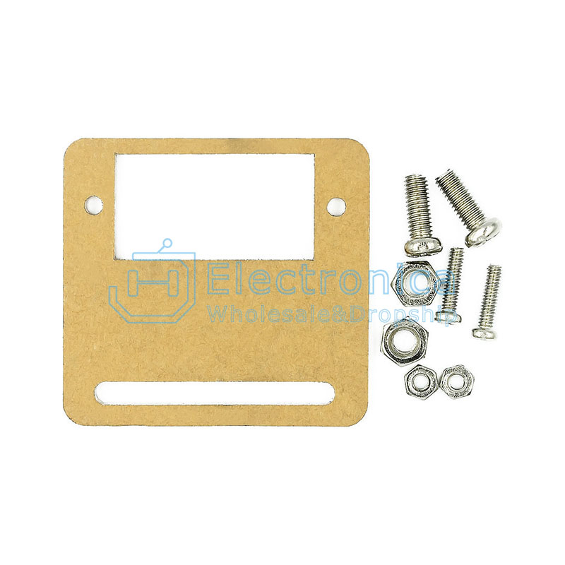 Servo Acrylic Bracket for SG90 Mounting Holder with Fixing Screws