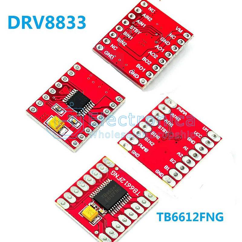 Motor Driver Module 2Ch 1.2A 15V TB6612FNG