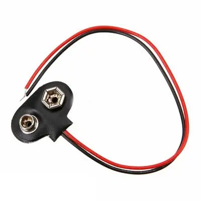 Battery Snap 9V T Type Clip Lead Wire Connector