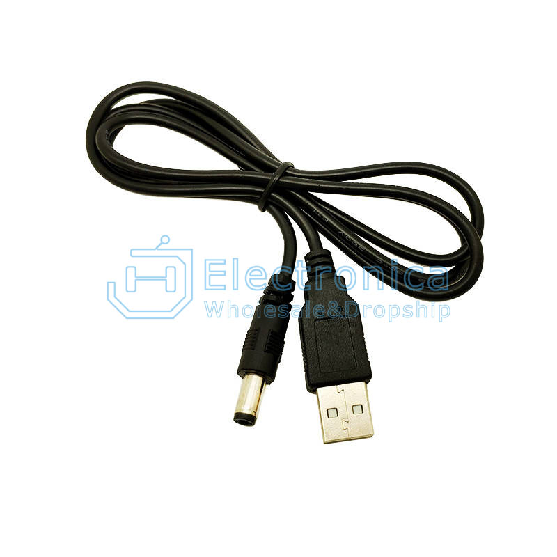 Cable USB TO DC 3.5MM BARREL Plug POWER CONNECTOR