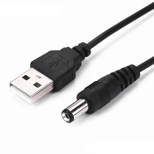 Cable USB TO DC 3.5mm Barrel Plug Power Connector