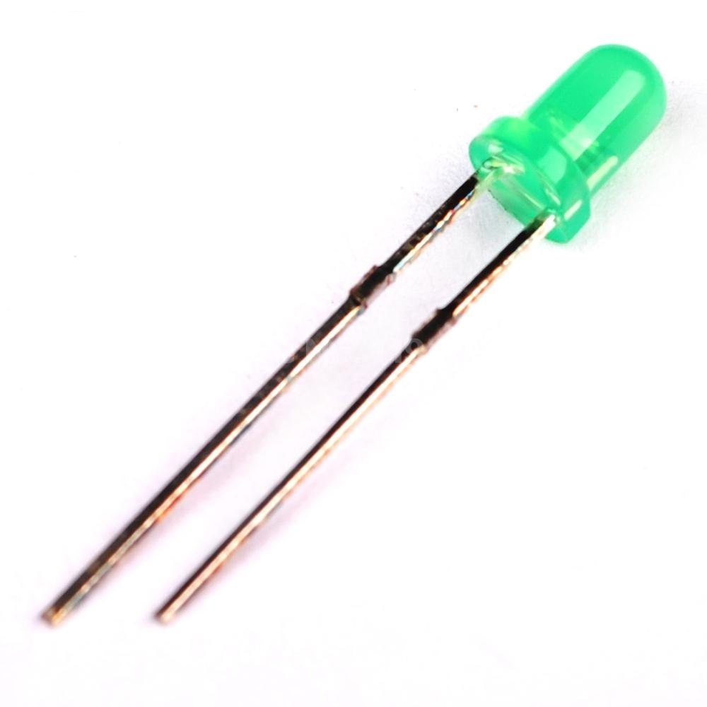 LED 3mm Green (Per Piece)