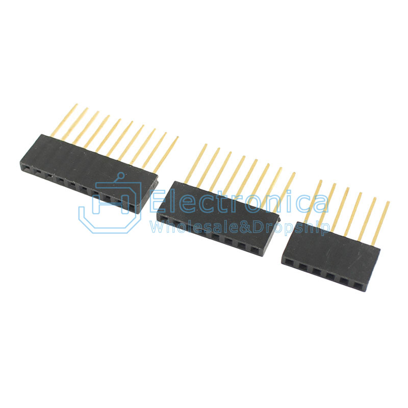 Pin Headers 8 Pins Female Jumper Socket Single Row