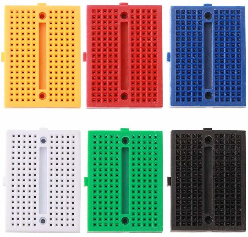 Breadboard Mini Solderless 170 Tie-points Breadboard Blue (Per Piece)