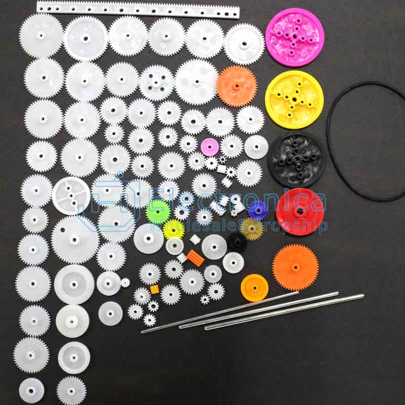 Robot - Plastic 106 0.5 Part Transmission Accessories for DIY Motor Gear Box