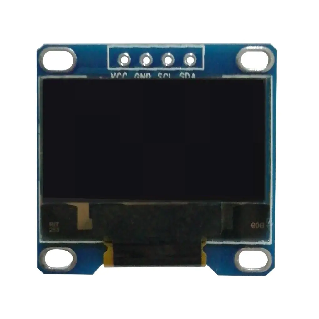 OLED 0.96 Inch LCD Display Module 128x32 White (unsoldered Pins)