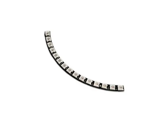 LED Circle Quarter RGB Duinopeak 5V 15Bit WS2812 5050 RGB LED Board