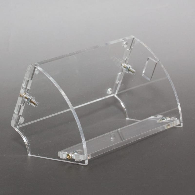 Acrylic Clear & Transparent Box Case Enclosure Transparent For LCD1602 LCD