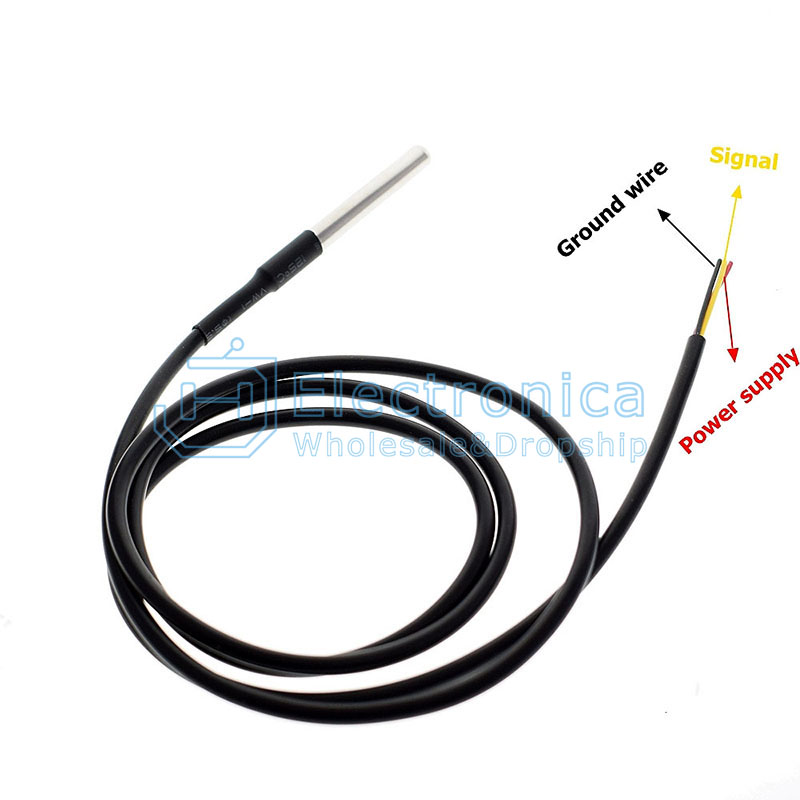 Temperature Sensor Waterproof Thermal Probe DS18B20