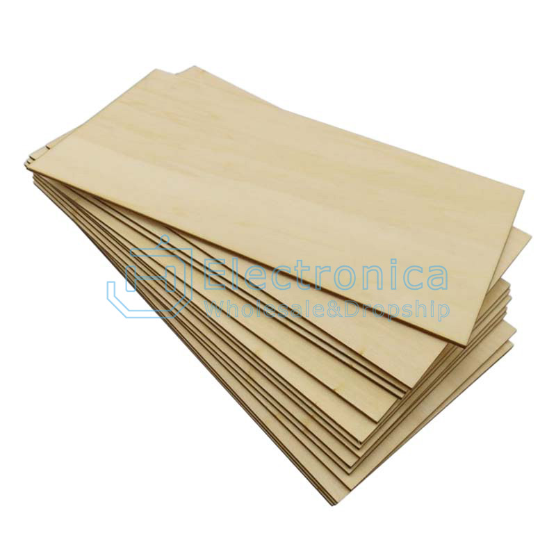 Prototyping Materials 100x200x2 Rectangular Wood Layer (Per Piece)