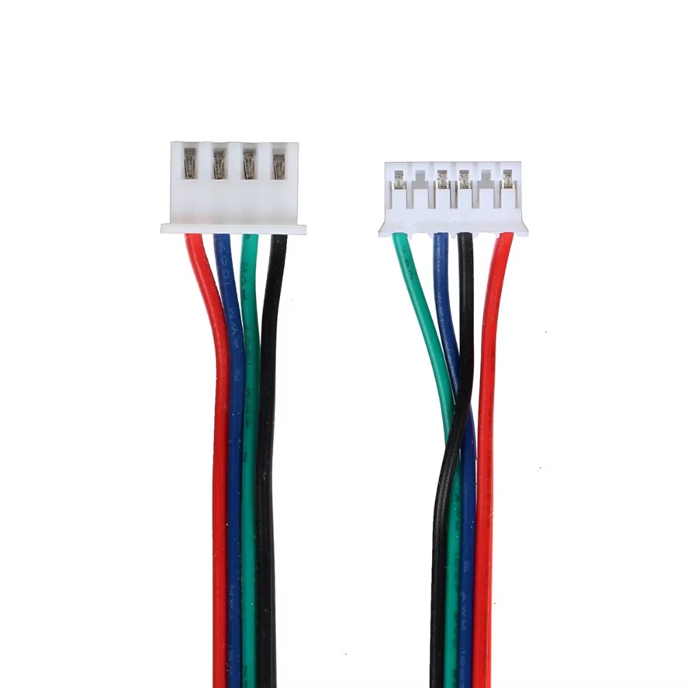 3D Printer Accessories Stepper Cable Connection Line white terminal 1M