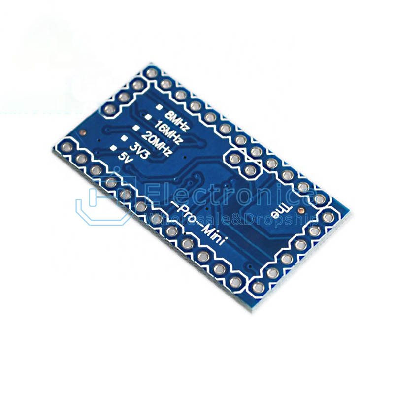 Arduino Pro Mini ATmega328p of 5v/16MHz Blue (Compatible)