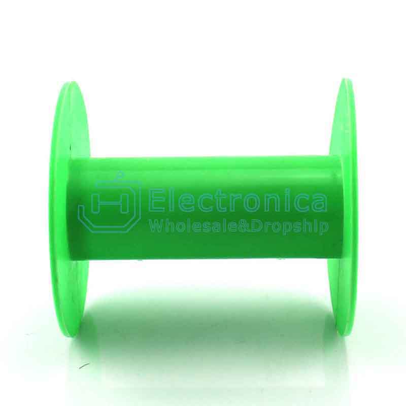 Wire Plastic Empty Spool Winder Reel 60*68mm (white)