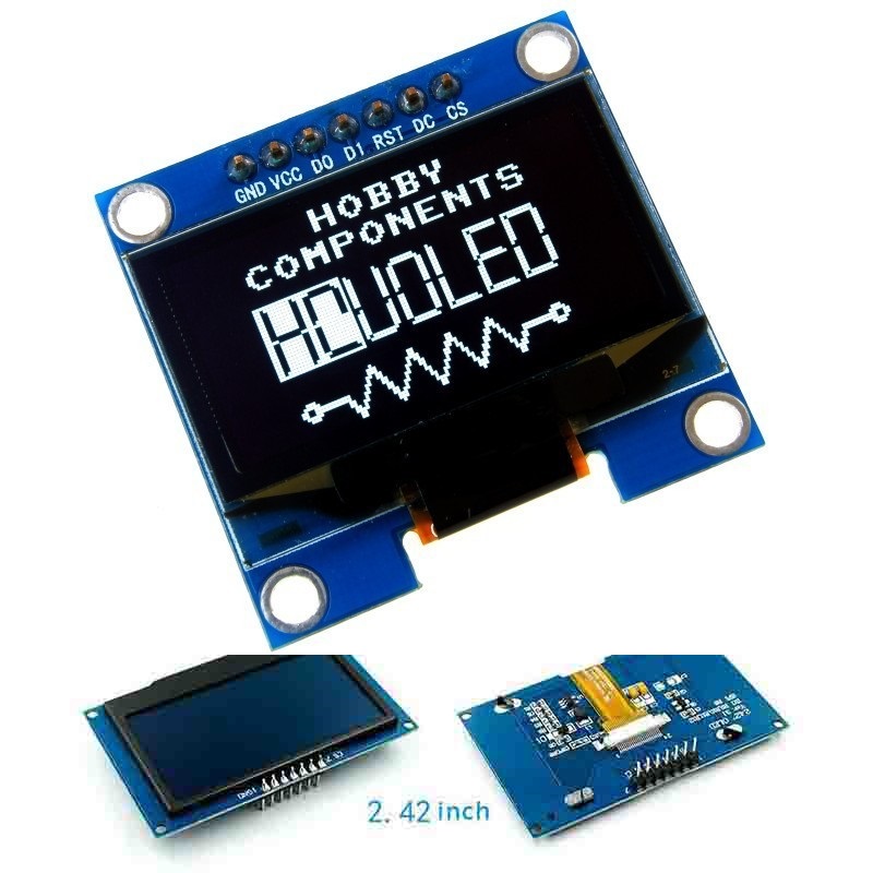 OLED 1.3 Inch Module Display White SH1106