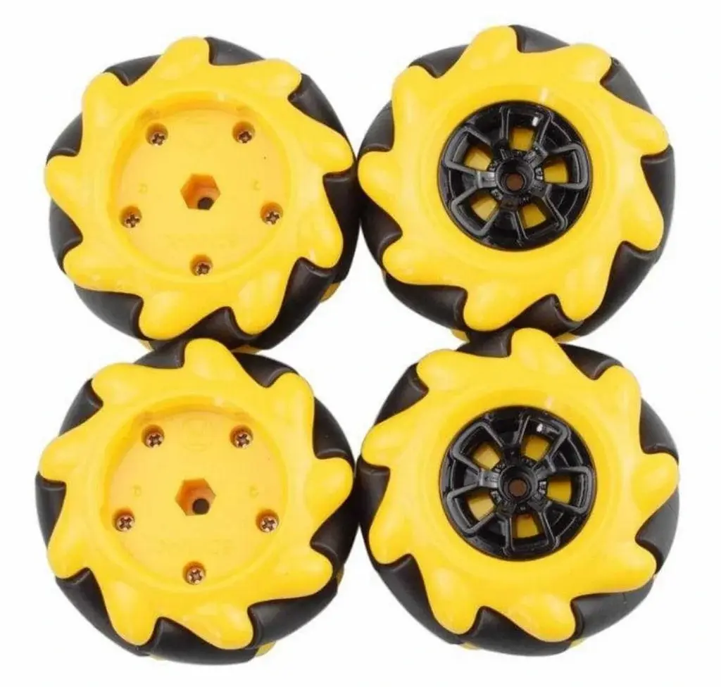 Robot - Plastic Robot Mecanum Wheel 60mm Set (4PCs)