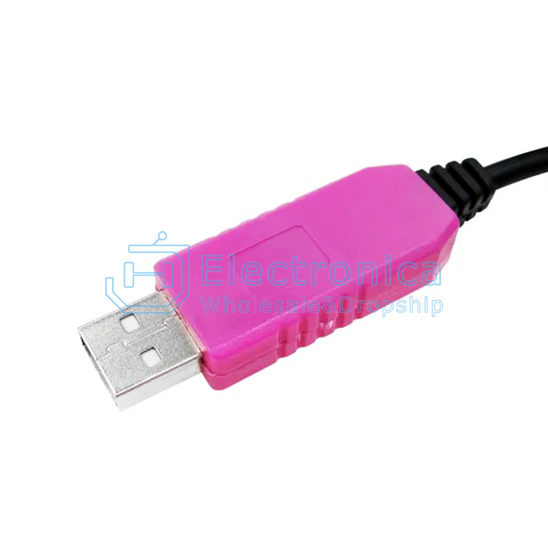 USB To TTL RS232 UART PL2303HXD 6Pin Converter Pink
