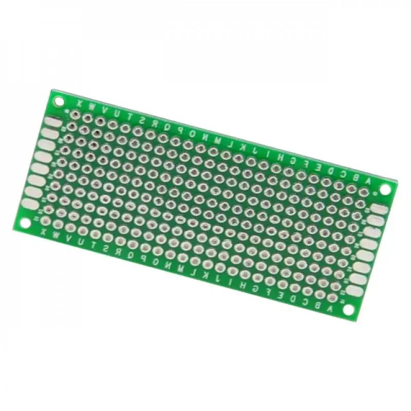 Prototype Double Side PCB Board 3x7 cm Universal Board Green
