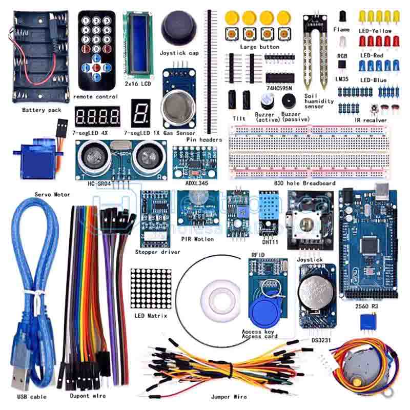 Arduino Mega Super Starter Kit